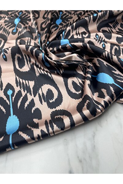 ipekkumaş İkat Pattern Dressing Shirt Holder Tivil Satin Fabric PRODUSUL NOU ESTE VÂNZAT CA BUC 1 BUC 1 METR