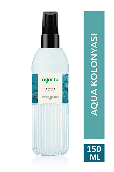 Agarta Pet Şişe 80 Derece Aqua Kolonyası 150 Ml