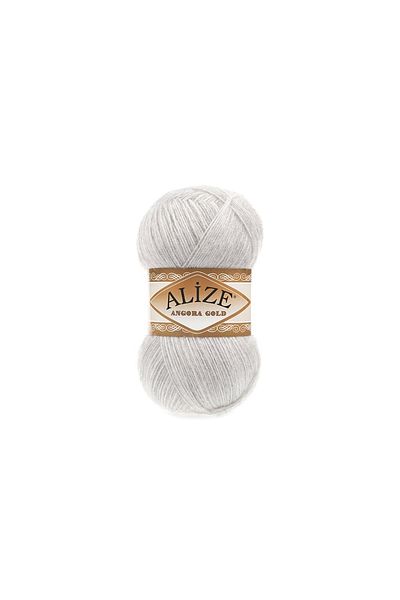 Alize Angora Gold ανοιχτό γκρι μελανζέ-208