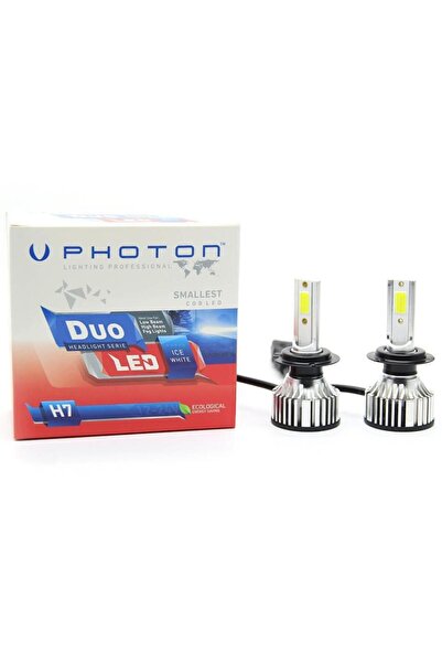 Photon DUO H7 LED XENON SET ULTRA GÜÇLÜ IŞIK 23 MODEL GRİ SLİM