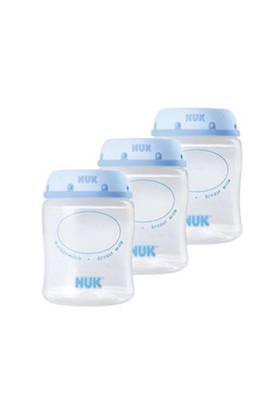 Nuk 3 Piece Milk Storage Bottle Box Set