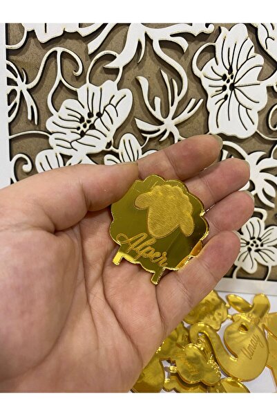 Tebessüm Hediyelik Kişiselleştirilebilir Doğdu , Mevlüt Altın Pleksi Magneti ...