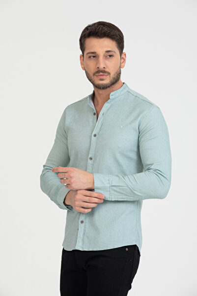 Klothy MEN'S SLIM FIT SHIRT
