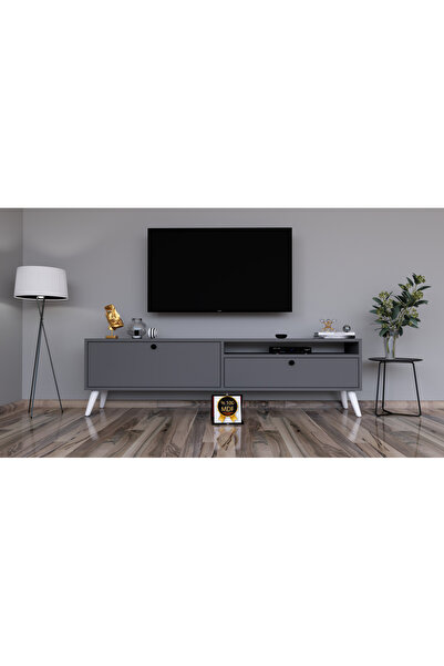 KONAK EV EŞYALARI Noce120 TV Ünitesi,MDF,TV Sehpa,TV Dolap,Kolay Kurulum