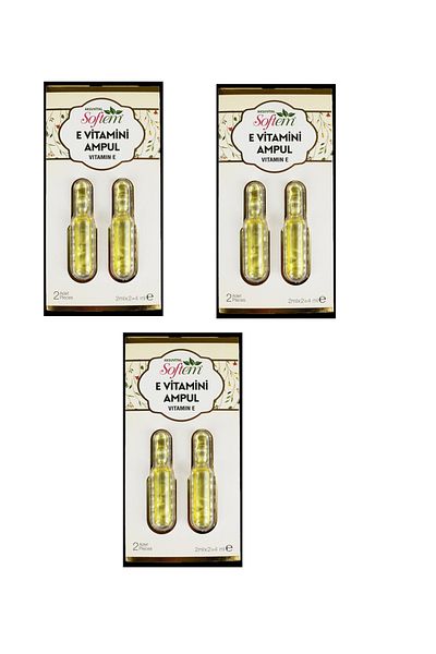 Softem Natural Coconut Oil + Vitamin E Skin Care Capsule 3 Pcs