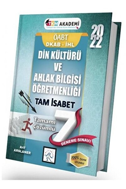 TKM Akademi Süper Fiyat - 2022 Öabt Din Kültürü Ve Ahlak Bilgisi Tam Isabet 7...