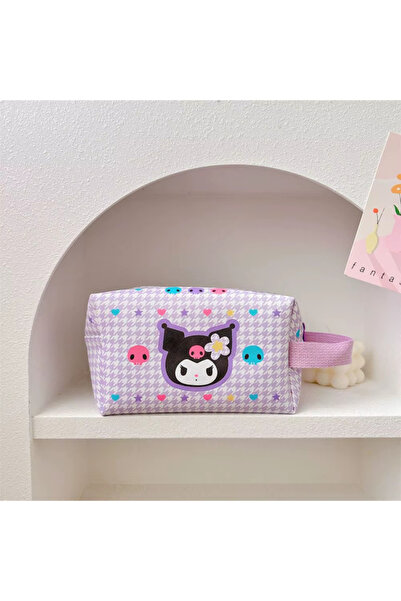 BSB GLOBAL Sanrio Kuromi Cinnamoroll Y2k Sanrio Makyaj Çantası Seyahat El Çantası Kalemlik Doğum Günü Hediyesi