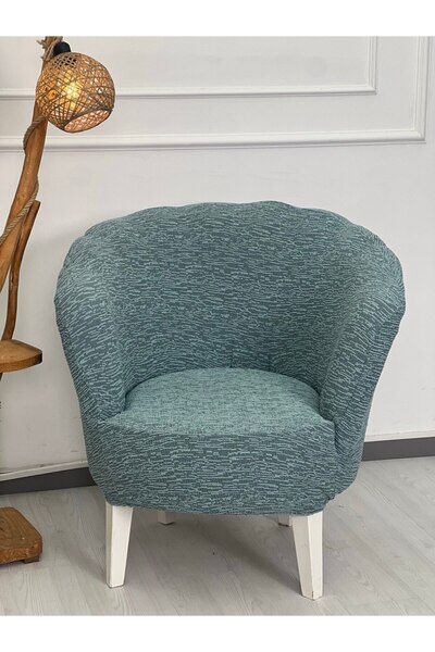 defnehome collection Jakar Kumaş Tekli Midye Mint