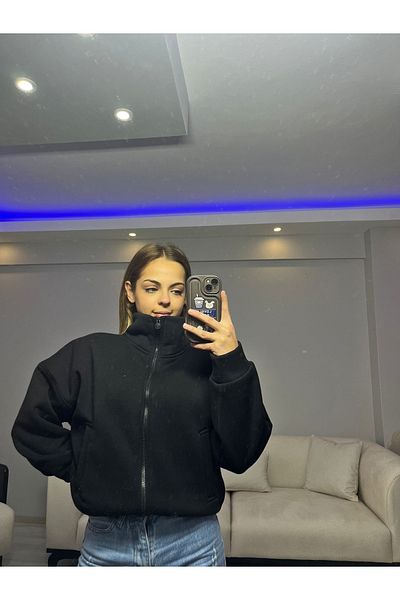 modakirwem CROP SWEATSHIRT