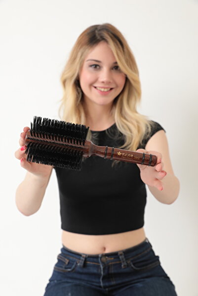 ELSA Perie profesională pentru păr din mahon 2004