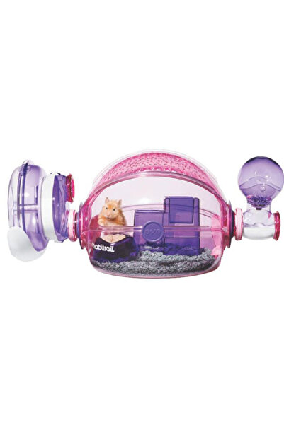 Habitrail Ovo Hamster Kafesi Pembe