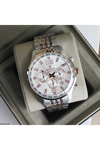 Reward روا 146130   ساعة يد رجالية بسوار فولاذي