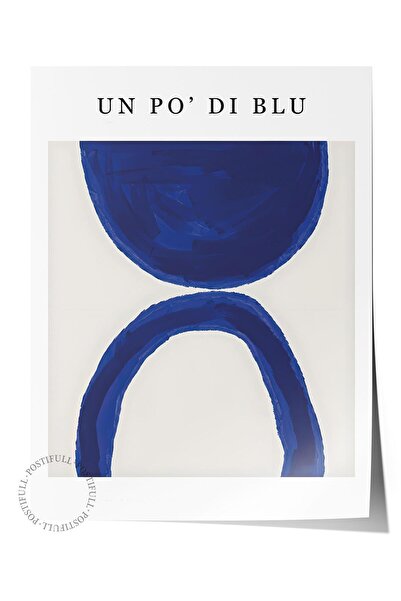 Postifull Poster fără încadrare, poster de perete de calitate HD, seria Comfort, poster Un Po' Di Blu, NR:108603