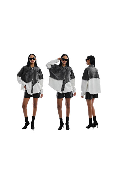 Bukezy Kot Garnili Gömlek