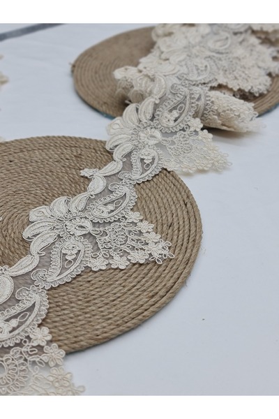 Esteks Dantel ve Tekstil Aksesuarları ΓΑΛΛΙΚΗ ΔΑΝΤΕΛΑ GUMP 1 ΜΕΤΡΟ