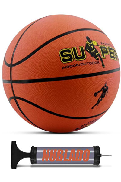 NUBLADO Minge de baschet pentru interior și exterior cu pompă cadou, mărimea ...
