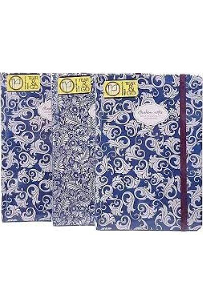 Gıpta GIPTA DEFTER ARNHEM NOTES 17x24 120YP ÇİZGİ İP DKŞ SERT KAPAK