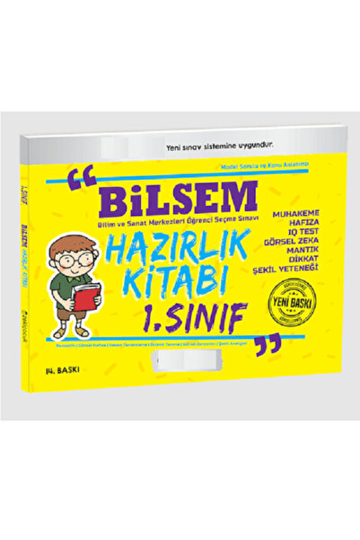 Evrensel İletişim Yayınları 1.Sınıf Zeki Çocuk BİLSEM Hazırlık Kitabı + 1.Sınıf BİLSEM Zeka Oyun Kartları + Zeka Kartları