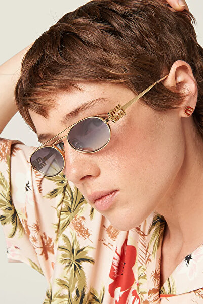 Miu Miu 0mu 54zs 5ak30c 53 Women's Sunglasses