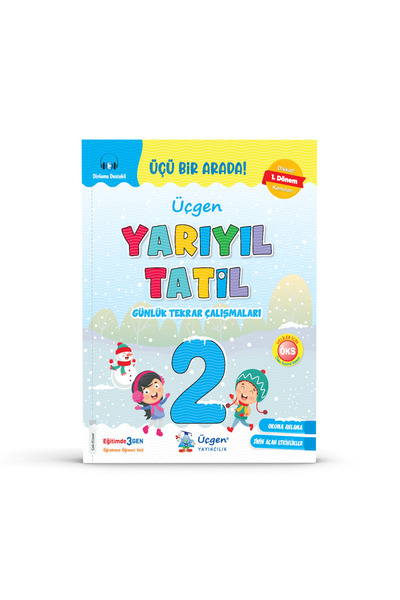 Üçgen Yayıncılık 2.sınıf - Yarıyıl Tatil - Günlük Tekrar Çalışmaları