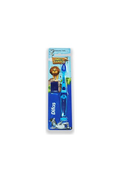 Difaş Soft Collar Sweet Animals Children's Toothbrush