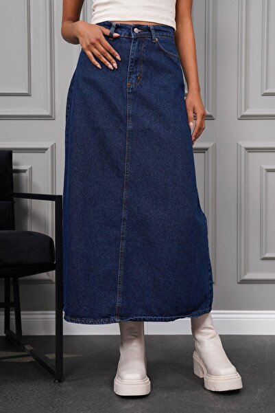 ZAROLİ Fusta Maxi Denim - Femei