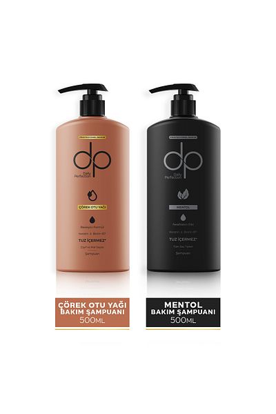 dp Daily Perfection 500 ml Menthol Shampoo Black Cumin Oil