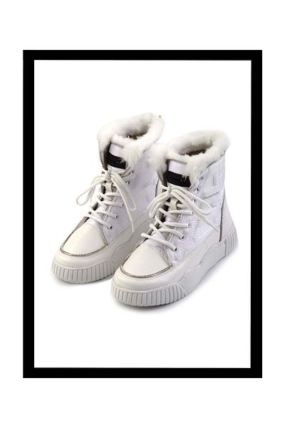 Bambi White Women's Boots & Booties K 02050001109