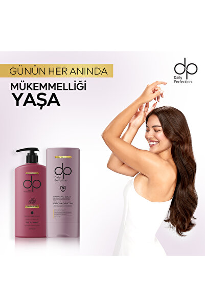 DP P Daily Perfection Şampuan Kantaron Yağı 500 ml & Saç Bakım Kremi Karanfil Özlü 350 ml