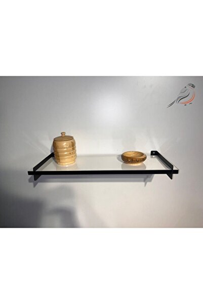 Serçedesign Tekli Dekoratif Duvar Rafı – Modern Tasarım, Kolay Montaj, 60x20 Cm
