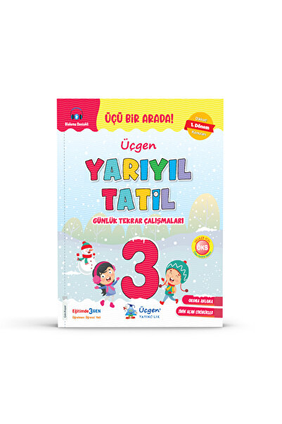 Üçgen Yayıncılık 3.sınıf - Yarıyıl Tatil - Günlük Tekrar Çalışmaları