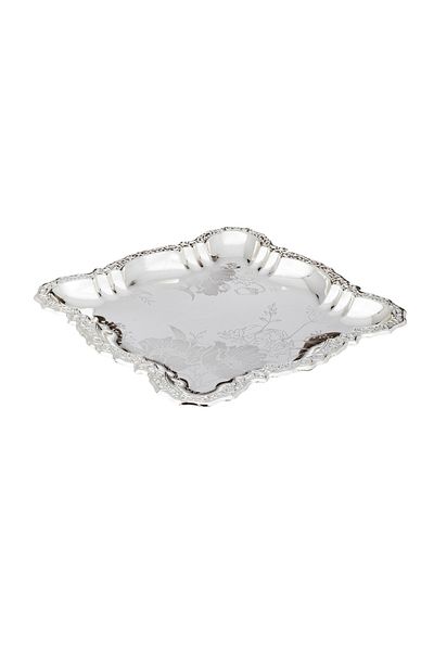 Dania Metal plate for chocolate sweets and all servings 30*30 cm
