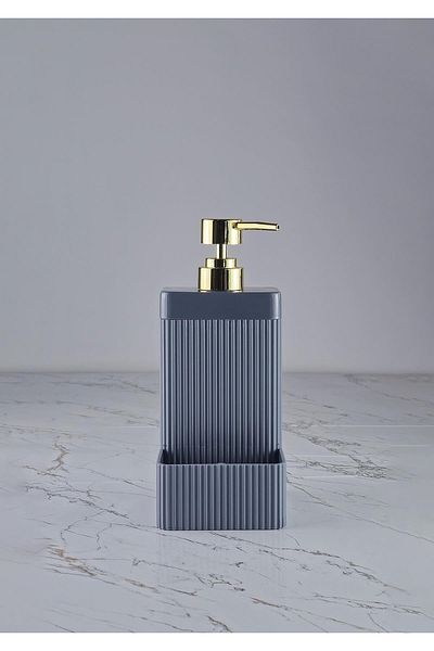 HomeTarz Sponge Chamber Liquid Soap Dispenser - Bathroom Kitchen Liquid Soap Dispenser with Chamber - 550 ml