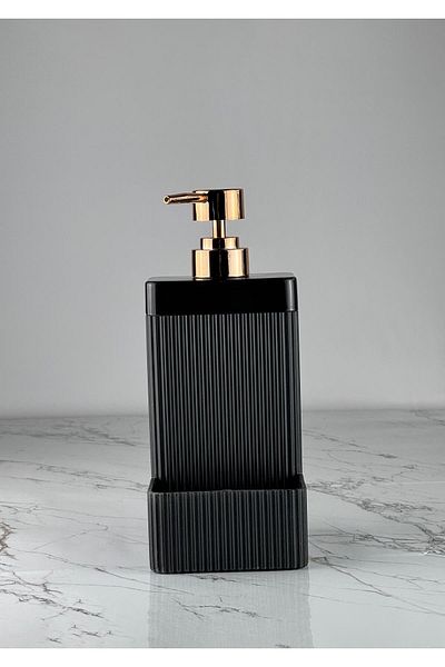 HomeTarz Sponge Chamber Liquid Soap Dispenser - Bathroom Kitchen Liquid Soap Dispenser with Chamber - 550 ml