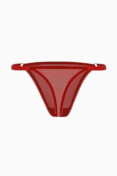Wonna Tulle String Girdle 2565 Red