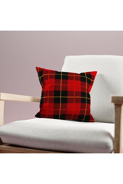 Filamente New Year Christmas Pattern Double Sided Digital Printed Throw Pillow Cover