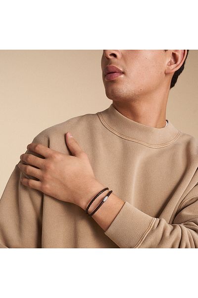 Fossil Schmuck Herren Armband Braun Jf04702040