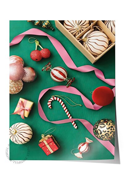 Postifull Çerçevesiz Yılbaşı Posteri, Yılbaşı Dekoru, Comfort Serisi, Christm...