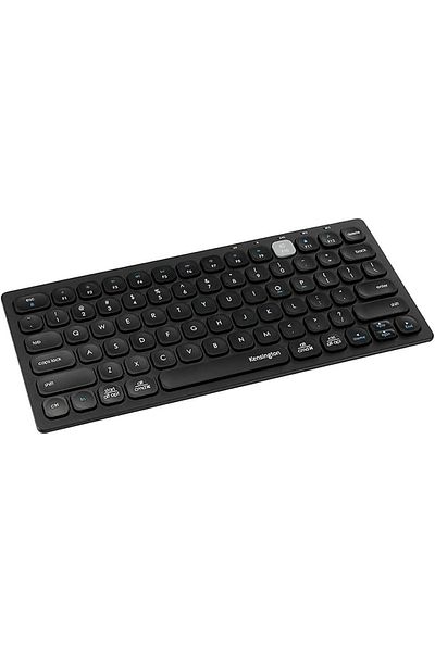 KENSINGTON Wireless Mini Keyboard via Bluetooth or USB 3.0 Compatible with Windows, Mac, iOS Arabic