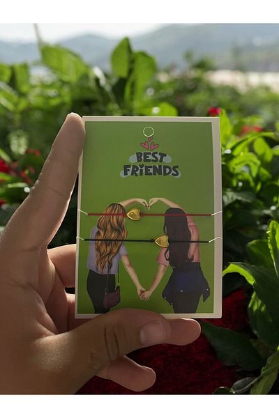 EFAYNU 2 Pcs Lover & Lucky Friend Bracelet - Best Friends Bracelet Combination