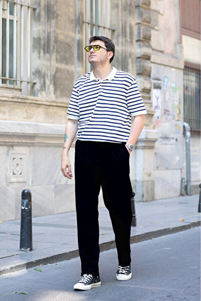 CMZ COLLECTİON Чоловічі літні шкільні штани з еластичною тканиною