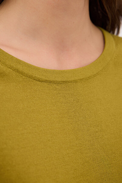 adL Bisiklet Yaka Yün  Triko Kazak