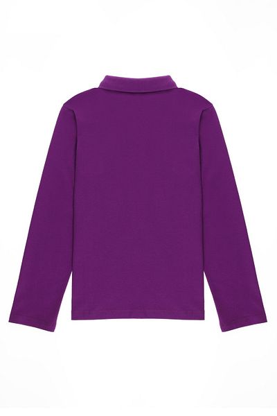 U.S. Polo Assn. Hanorac pentru fetiță violet - Model de bază