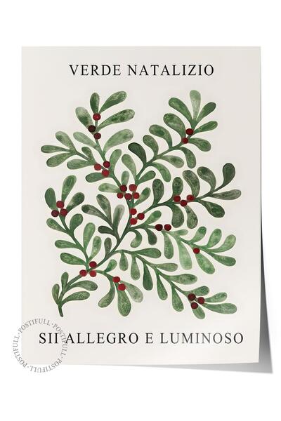 Postifull Çerçevesiz Yılbaşı Posteri, Yılbaşı Dekoru, Comfort Serisi, Christm...