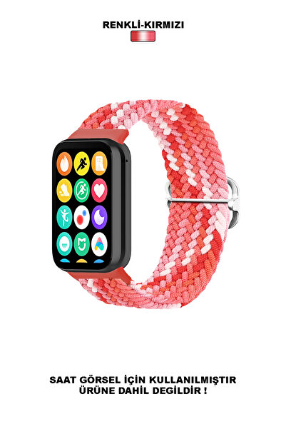 CONOCER Xiaomi Redmi Watch 4-5 / Mi Band 8 Pro Compatible Wicker Woven Cord Strap