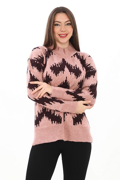 sportiness Pulover din tricot moale, tricotat supradimensionat