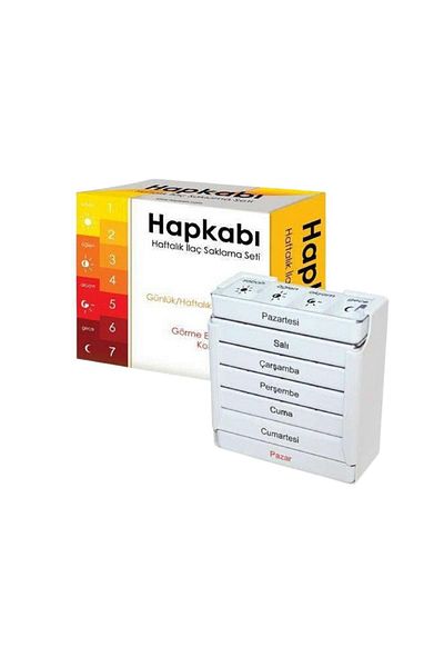 HAPKABI Weekly Medicine Storage Set