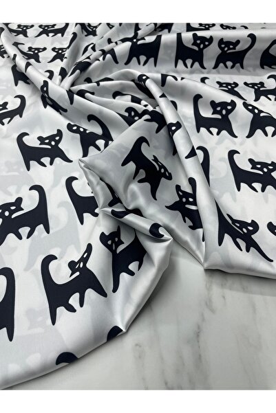 ipekkumaş Котячий візерунок Сукняна сорочка Твіл Сатин Тканина НАШ ПРОДУКТ ПР...