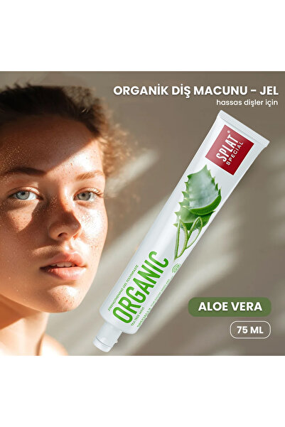 Splat Organik Aloe Vera Güçlü Diş Macunu 75 ml