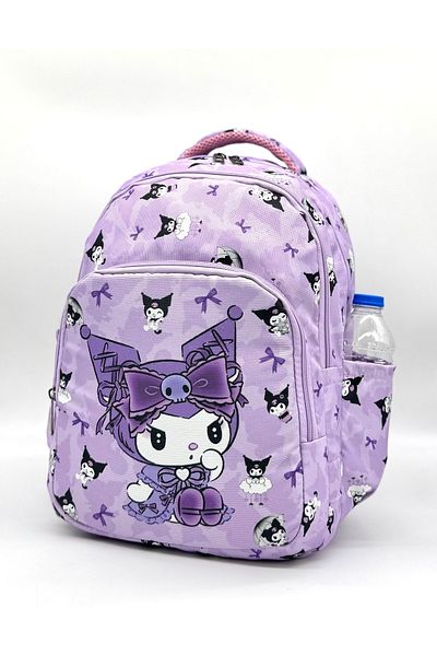 Bevitton Lilac Character Patterned Pen Holder Nutrition Girl's Primary School Bag Suit Primary School Bag